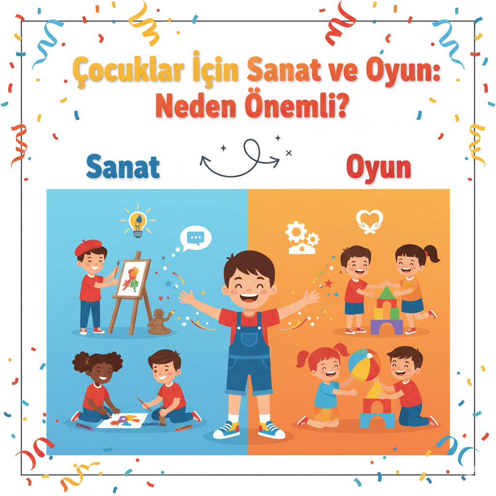 Çocuklar İçin Sanat ve Oyun: Neden Önemli?